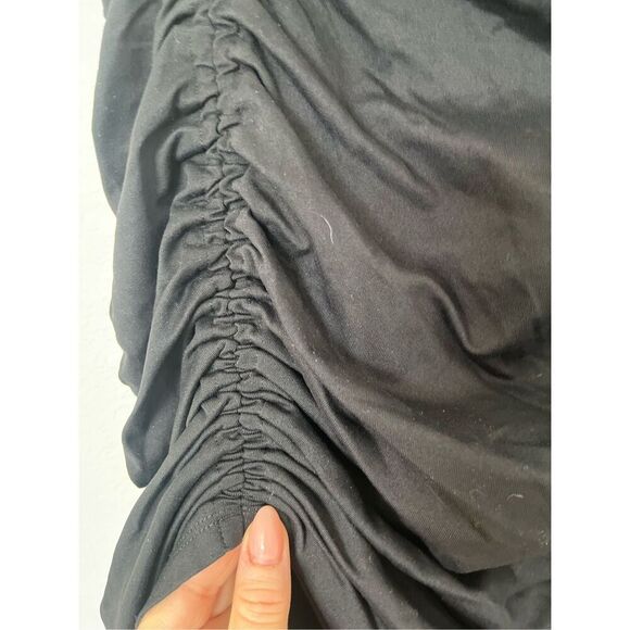 Susana Monaco Gathered Asymmetrical Skirt NEW NWT - Picture 4 of 9